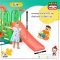 สไลด์เดอร์+ชิงช้า SLIDE SWING CASTLE SET รุ่น JM851 สีเขียว ยี่ห้อ HAPPY BOX